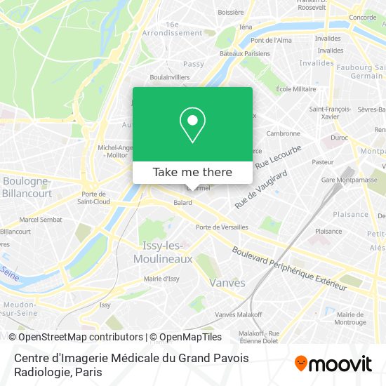 Centre d'Imagerie Médicale du Grand Pavois Radiologie map