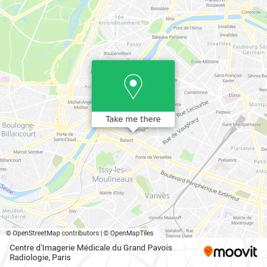 Centre d'Imagerie Médicale du Grand Pavois Radiologie map