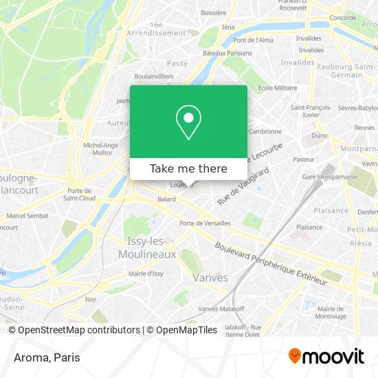 Aroma map