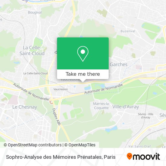 Sophro-Analyse des Mémoires Prénatales map