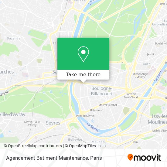 Agencement Batiment Maintenance map