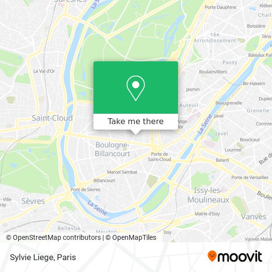 Mapa Sylvie Liege