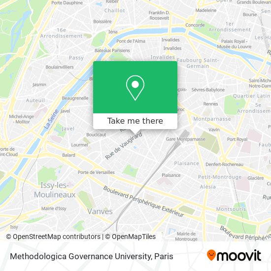 Methodologica Governance University map