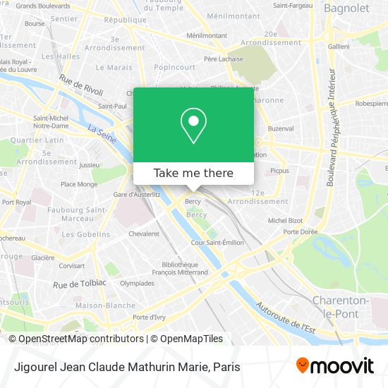 Jigourel Jean Claude Mathurin Marie map
