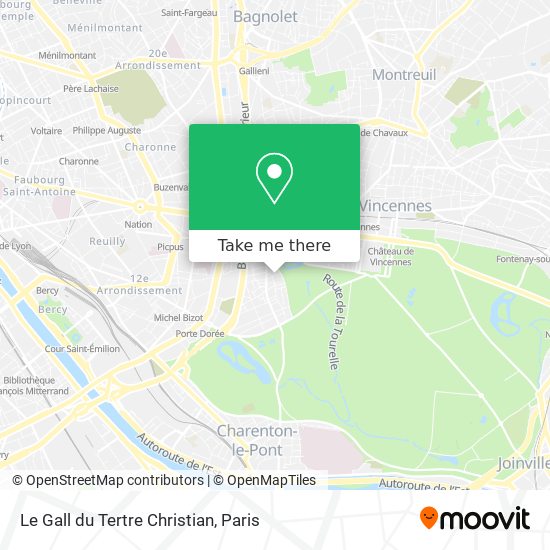 Le Gall du Tertre Christian map
