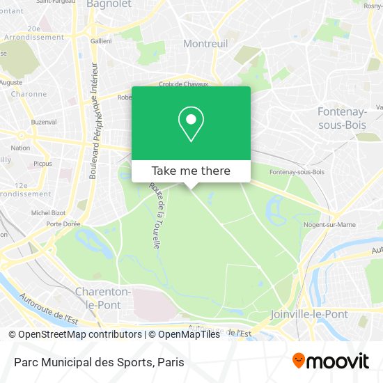 Parc Municipal des Sports map