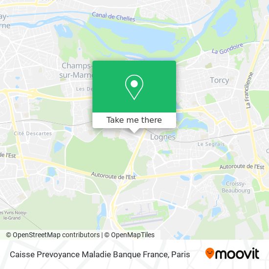 Mapa Caisse Prevoyance Maladie Banque France