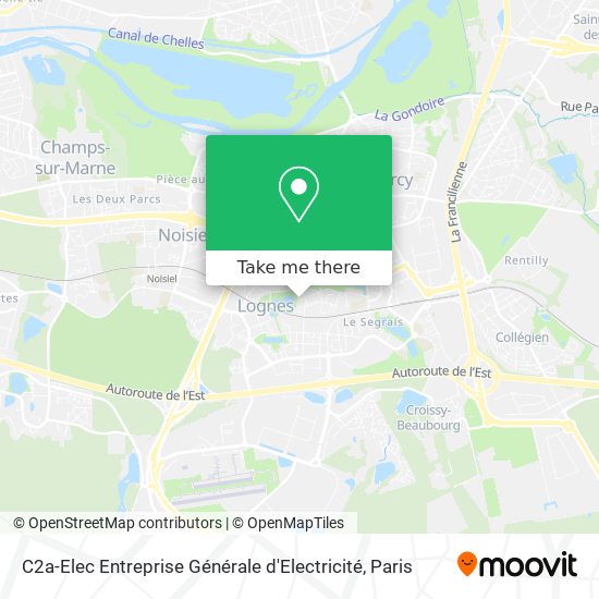 C2a-Elec Entreprise Générale d'Electricité map