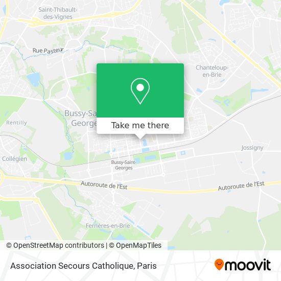 Association Secours Catholique map