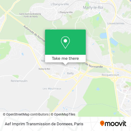 Aef Imprim Transmission de Donnees map