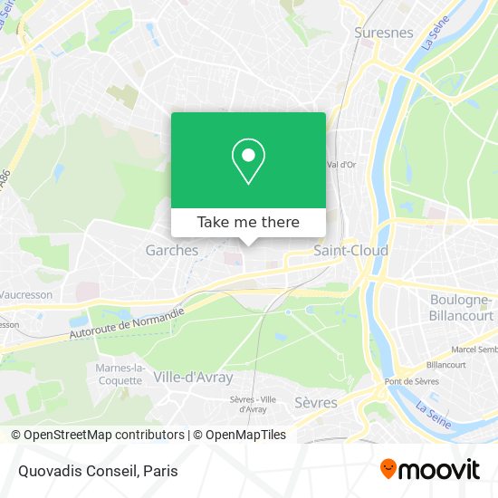 Quovadis Conseil map