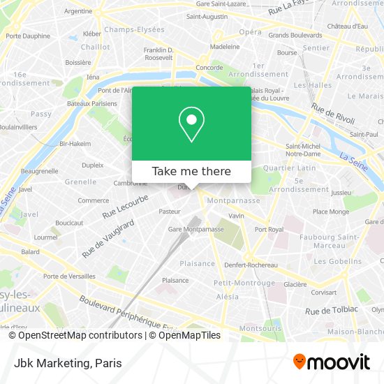 Jbk Marketing map