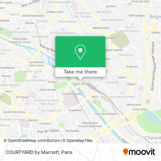 COURTYARD by Marriott map