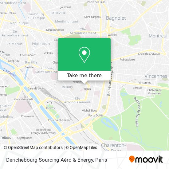 Mapa Derichebourg Sourcing Aéro & Energy