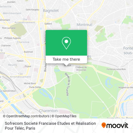 Sofrecom Societé Francaise Etudes et Réalisation Pour Téléc map