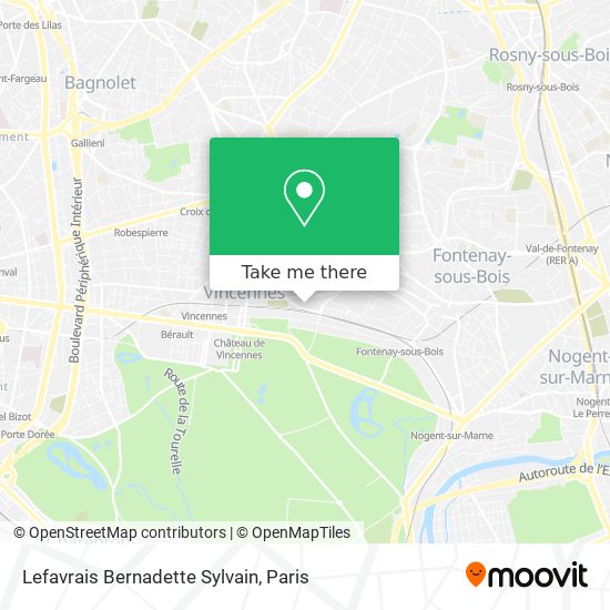 Mapa Lefavrais Bernadette Sylvain