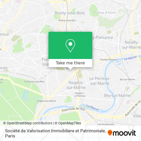 Société de Valorisation Immobiliere et Patrimoniale map
