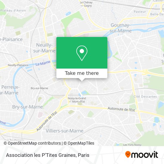 Association les P'Tites Graines map