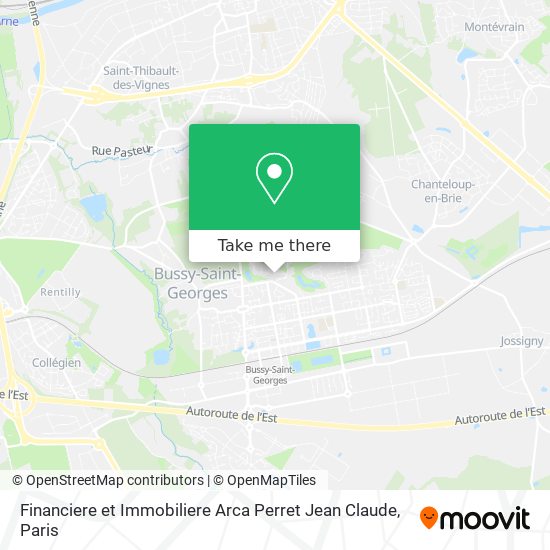 Financiere et Immobiliere Arca Perret Jean Claude map