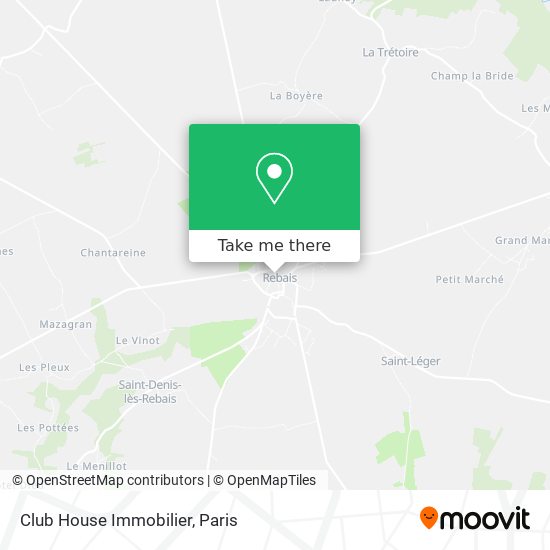 Mapa Club House Immobilier