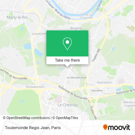 Toulemonde Regis Jean map