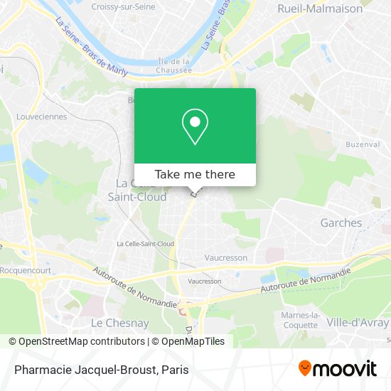 Pharmacie Jacquel-Broust map