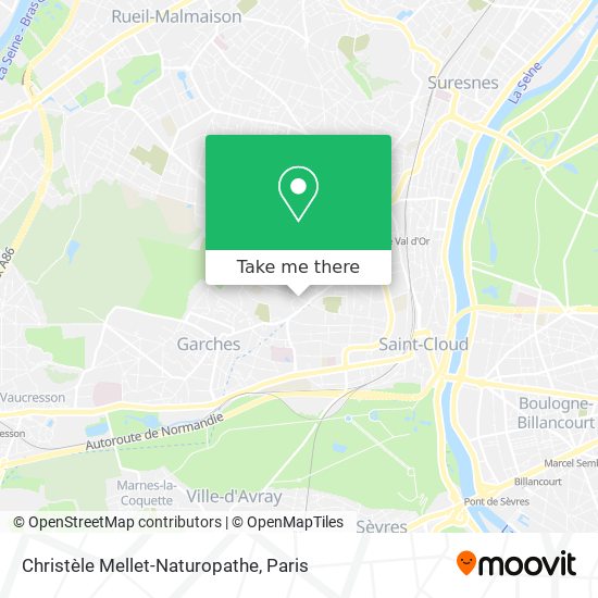 Christèle Mellet-Naturopathe map