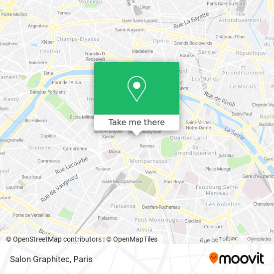 Salon Graphitec map