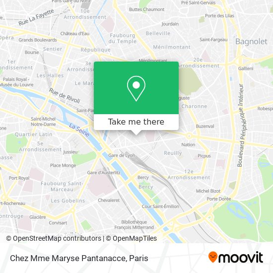 Chez Mme Maryse Pantanacce map