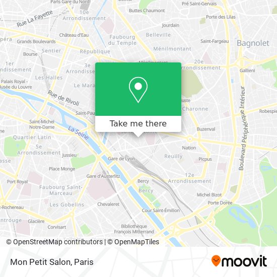 Mapa Mon Petit Salon