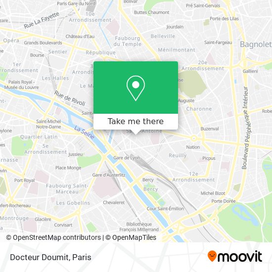 Docteur Doumit map