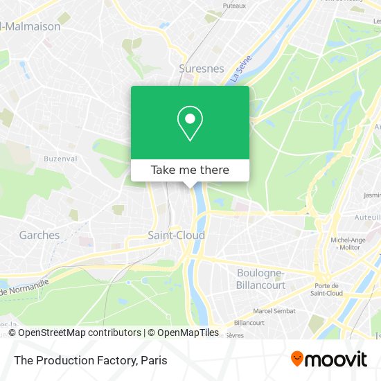 Mapa The Production Factory