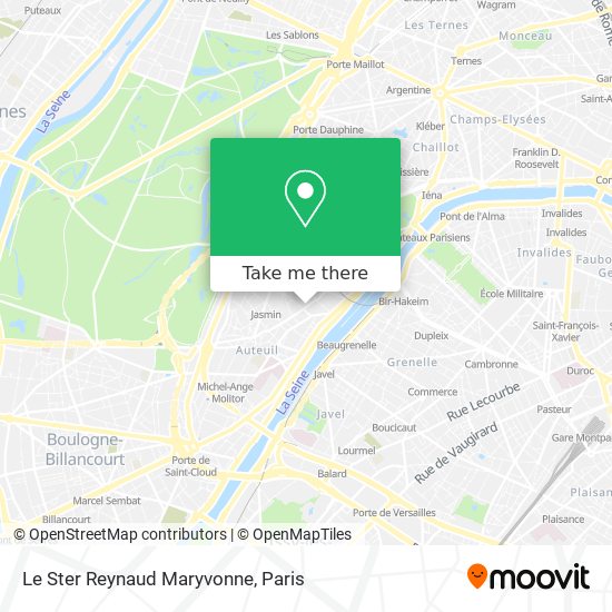 Mapa Le Ster Reynaud Maryvonne