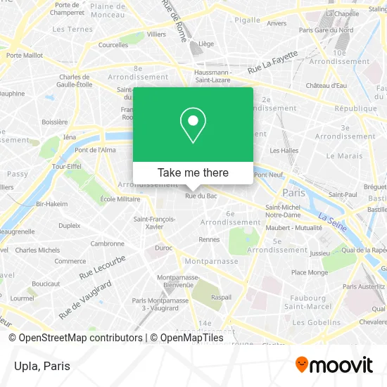 Upla map