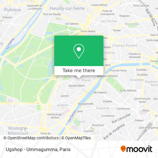 Mapa Ugshop - Ummagumma