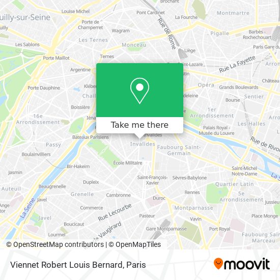 Viennet Robert Louis Bernard map