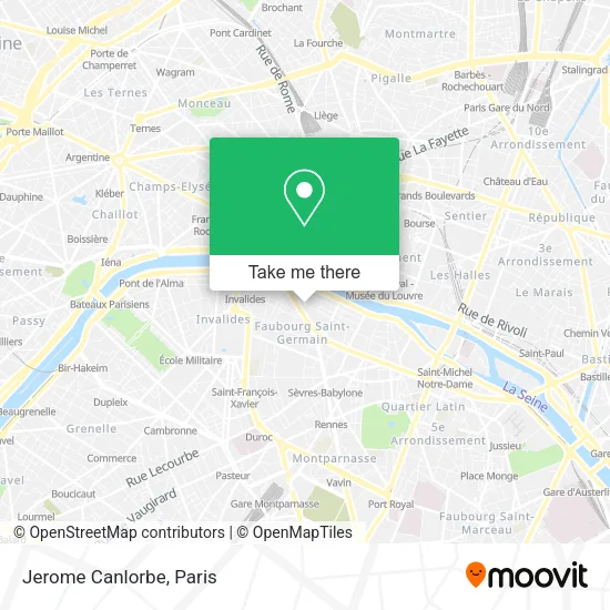 Jerome Canlorbe map