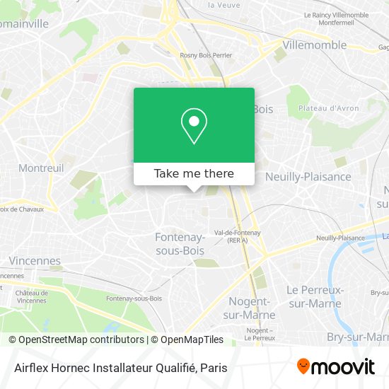 Mapa Airflex Hornec Installateur Qualifié