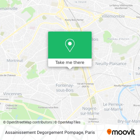 Assainissement Degorgement Pompage map