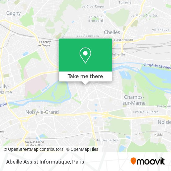 Mapa Abeille Assist Informatique