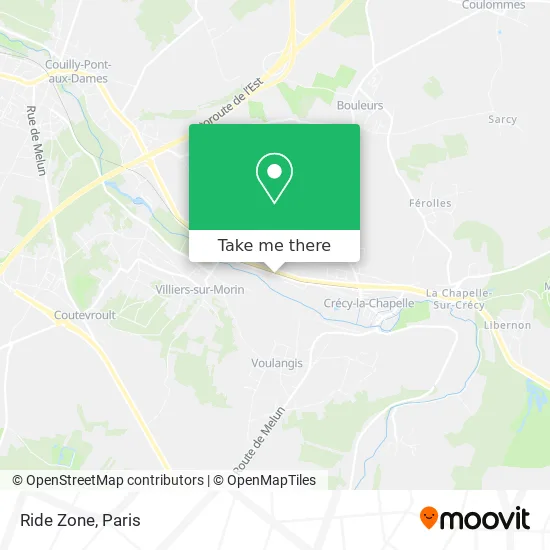 Ride Zone map