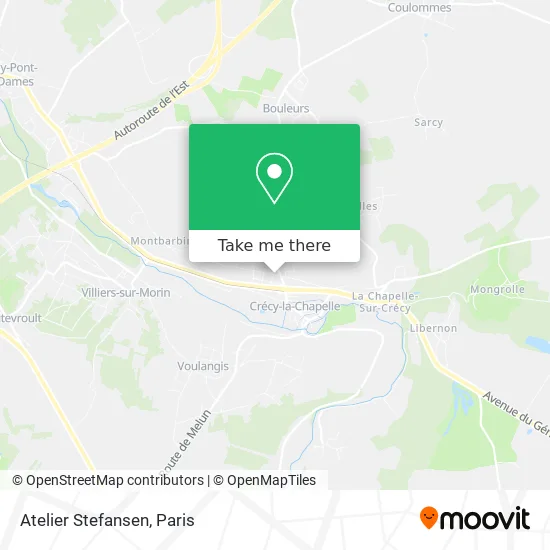 Atelier Stefansen map