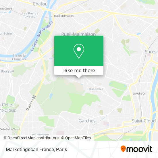 Mapa Marketingscan France