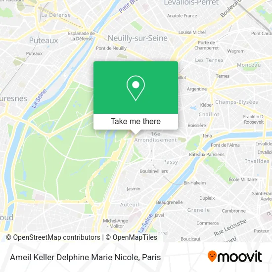 Ameil Keller Delphine Marie Nicole map