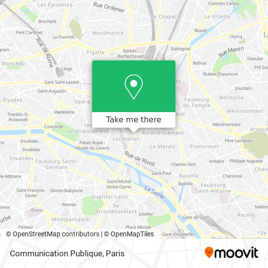 Mapa Communication Publique