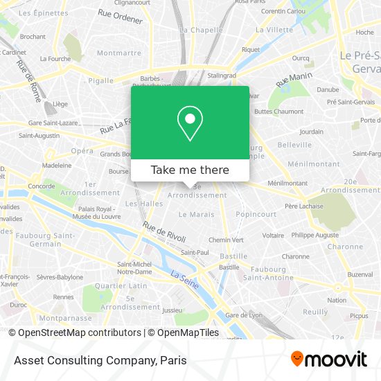 Asset Consulting Company map