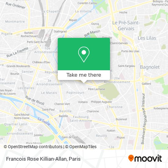 Francois Rose Killian-Allan map