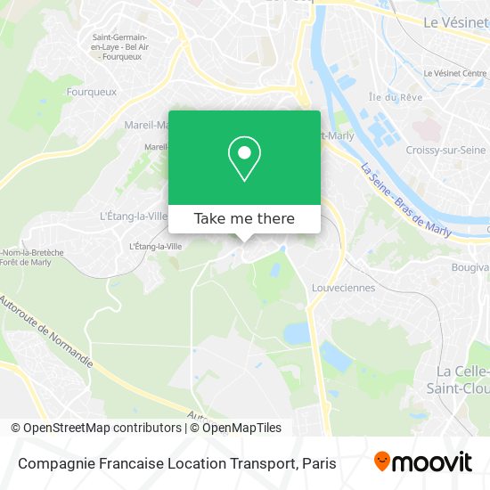 Compagnie Francaise Location Transport map