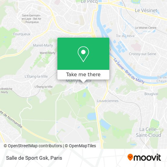 Salle de Sport Gsk map