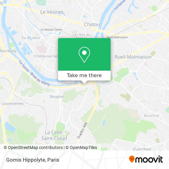 Mapa Gomis Hippolyte